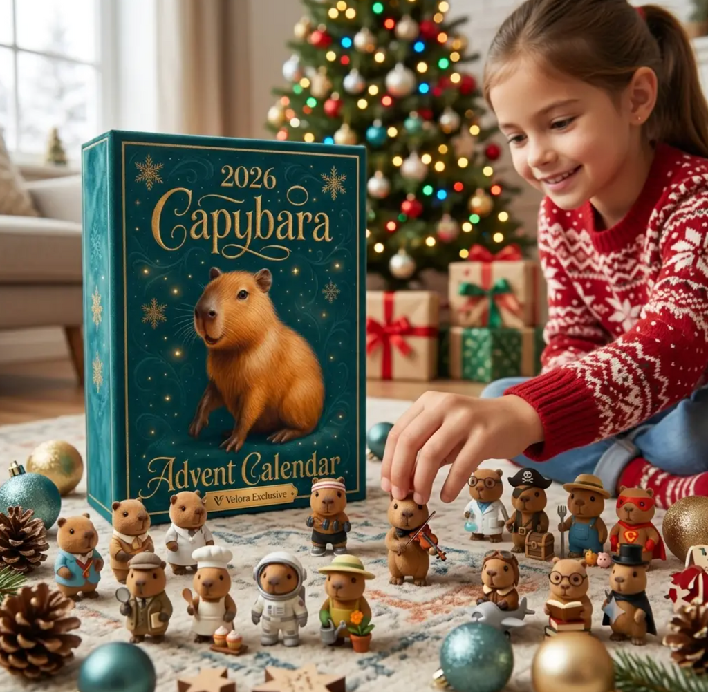 Capybara Advent Calendar 2026 - 24 Cuddly Surprises