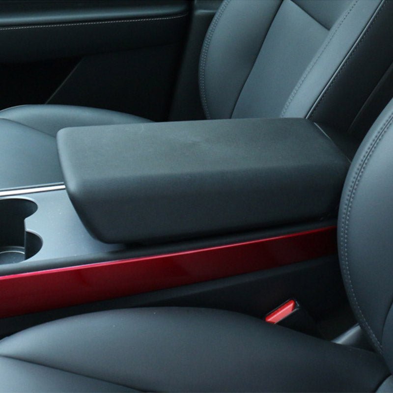 PU Leather Armrest Cover for Model 3 Highland/Y Juniper | 3 Colors
