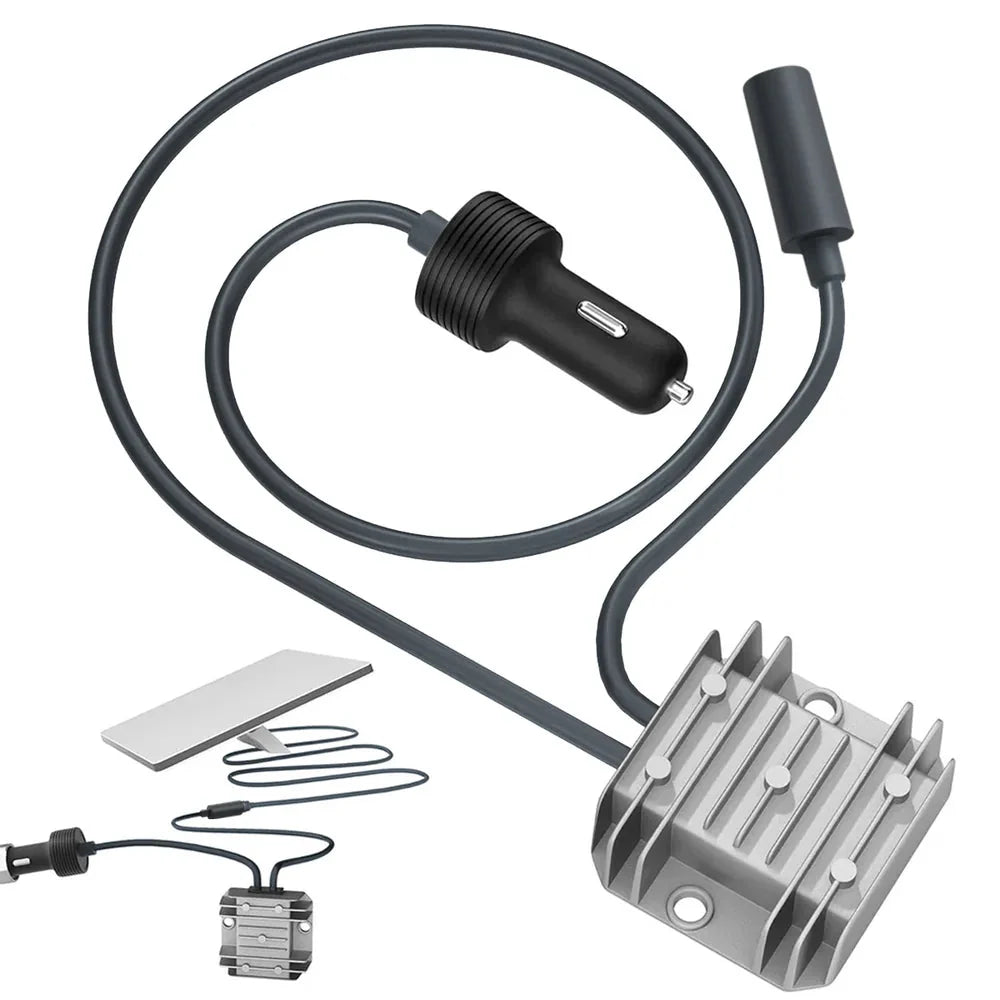 Car Charger 10-28V to 30V DC Power Adapter with Female Plug for Starlink Mini