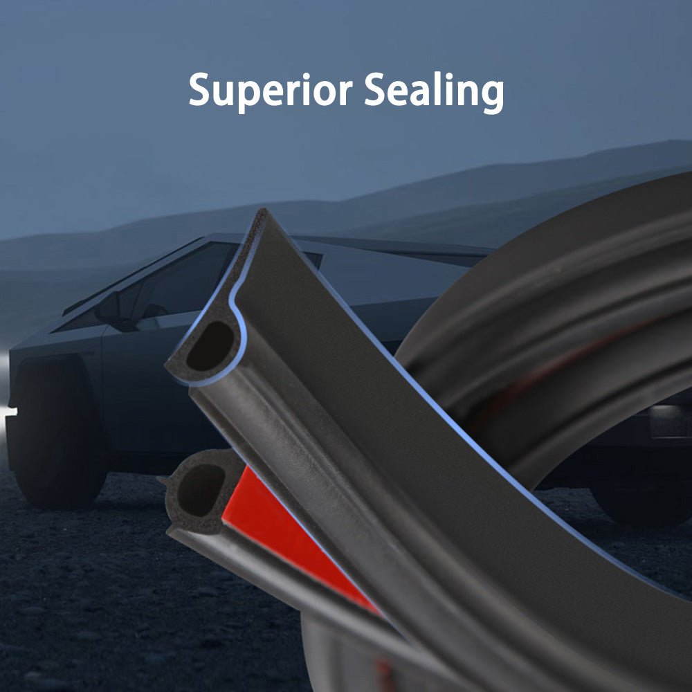 Car Door Seal Kit Wind Noise Reduction Accessories for Cybertruck