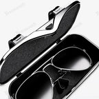 Car Sun Visor Glasses Storage Box – Universal Fit for All Cars