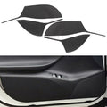 Carbon Fiber 3D Door Anti-kick Anti-dirty Protective Sticker (4 PCS) for Tesla Model 3/X/S (2016-2020)