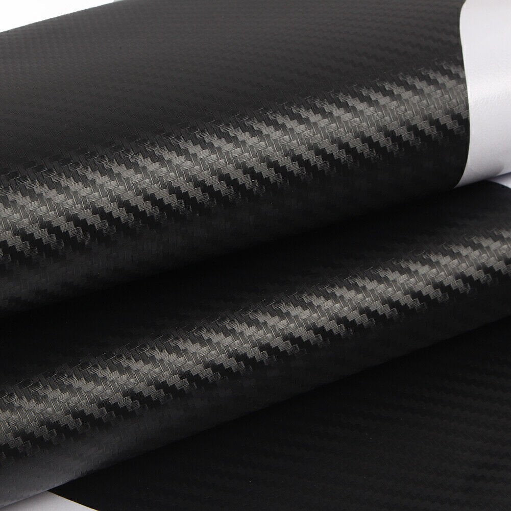 Carbon Fiber 3D Door Anti-kick Anti-dirty Protective Sticker (4 PCS) for Tesla Model 3/X/S (2016-2020)