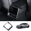 Carbon Fiber Rear AC Vent Cover (Carbon Fiber Pattern ABS) for Tesla Model Y Juniper 2025+