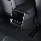Carbon Fiber Rear AC Vent Cover (Carbon Fiber Pattern ABS) for Tesla Model Y Juniper 2025+