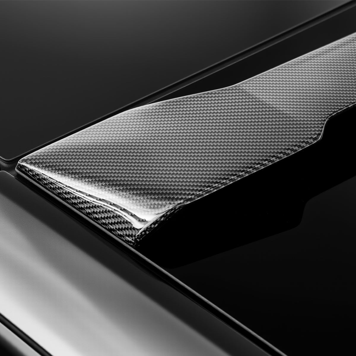 Dry Carbon Fiber Roof Spoiler for Model Y 2020-2026 | Miroken