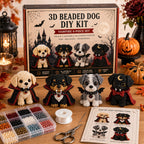 3D Beaded Dog DIY Craft Kit