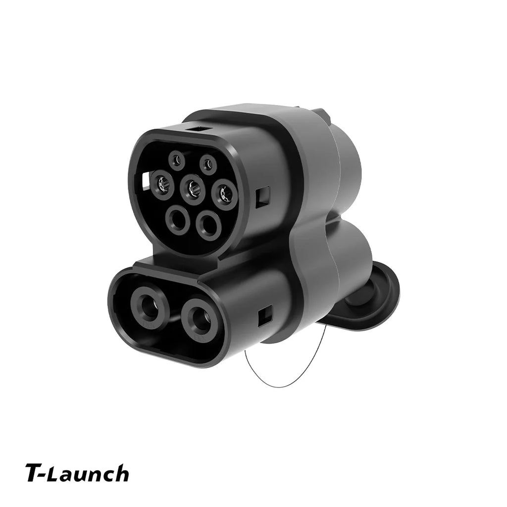 CCS1/Type 1 to CCS2/Type 2 Adapter EV Fast Charging Adapter (AC+DC)