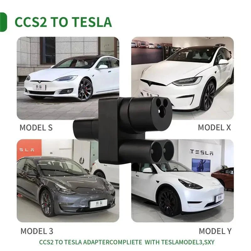 CCS2 to Tesla/NACS EV Charging Adapter for Model 3/Y/S/X