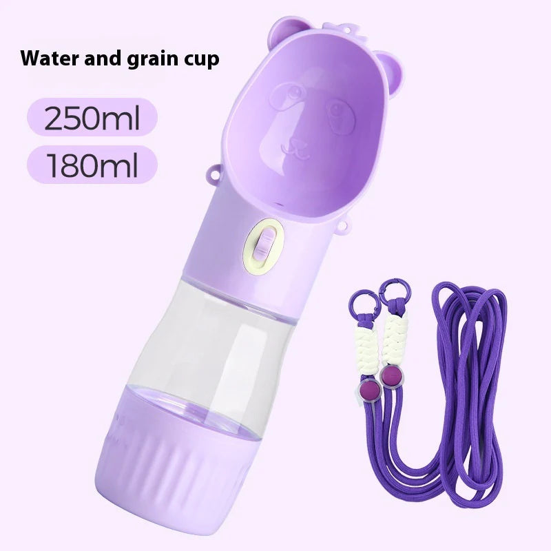 2-in-1 Portable Dog Water Bottle & Bowl
