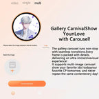 ✨ Electronic Anime Pin with HD Touchscreen – Interactive Digital Photo Display Kawaii Badge