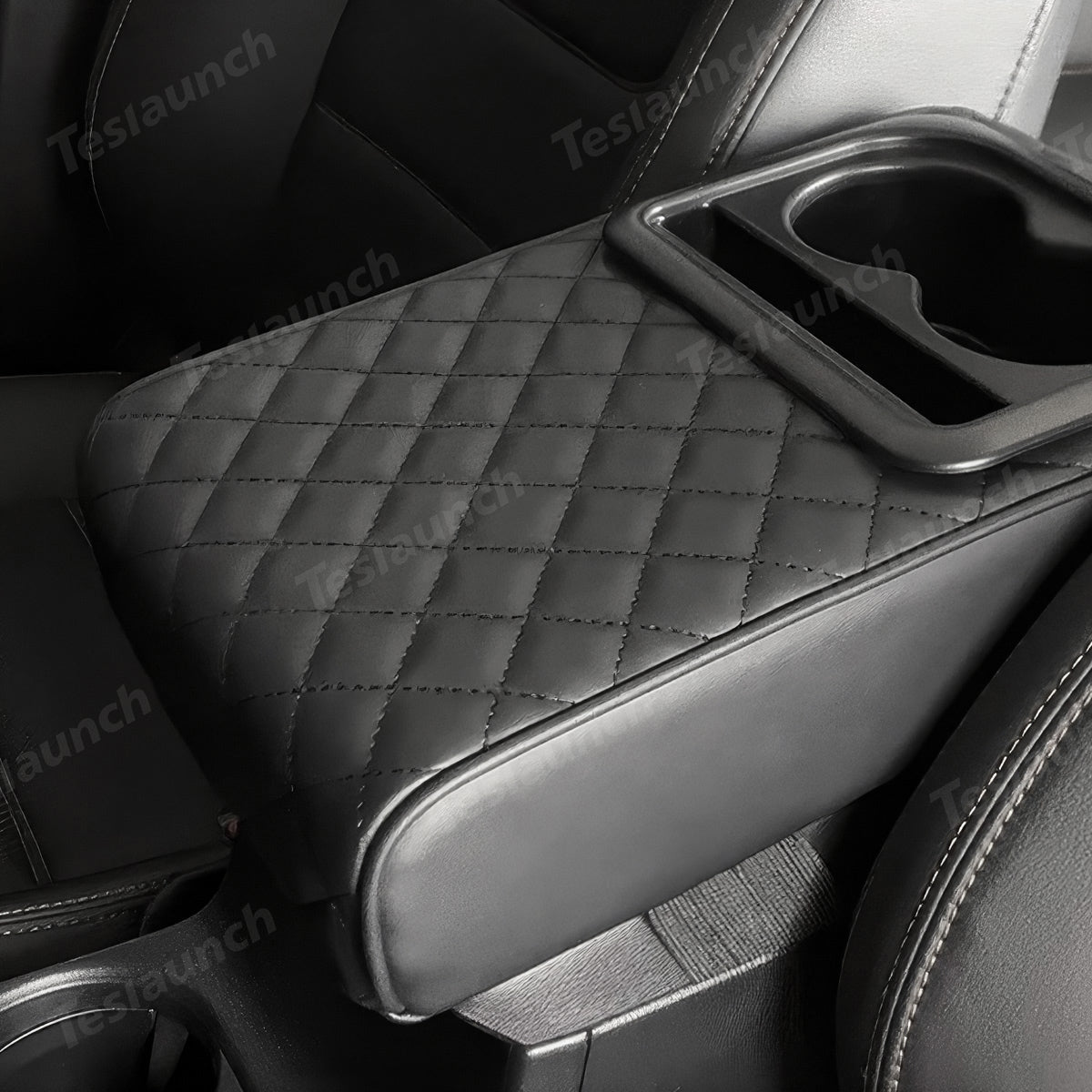 Center Console Armrest Heightening Cushion – Comfortable Support for Tesla Model 3/Y/S/X/CT