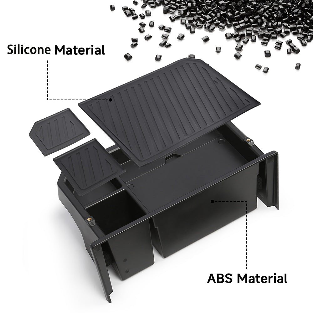 Center Console Behind Screen Storage Box for Cybertruck