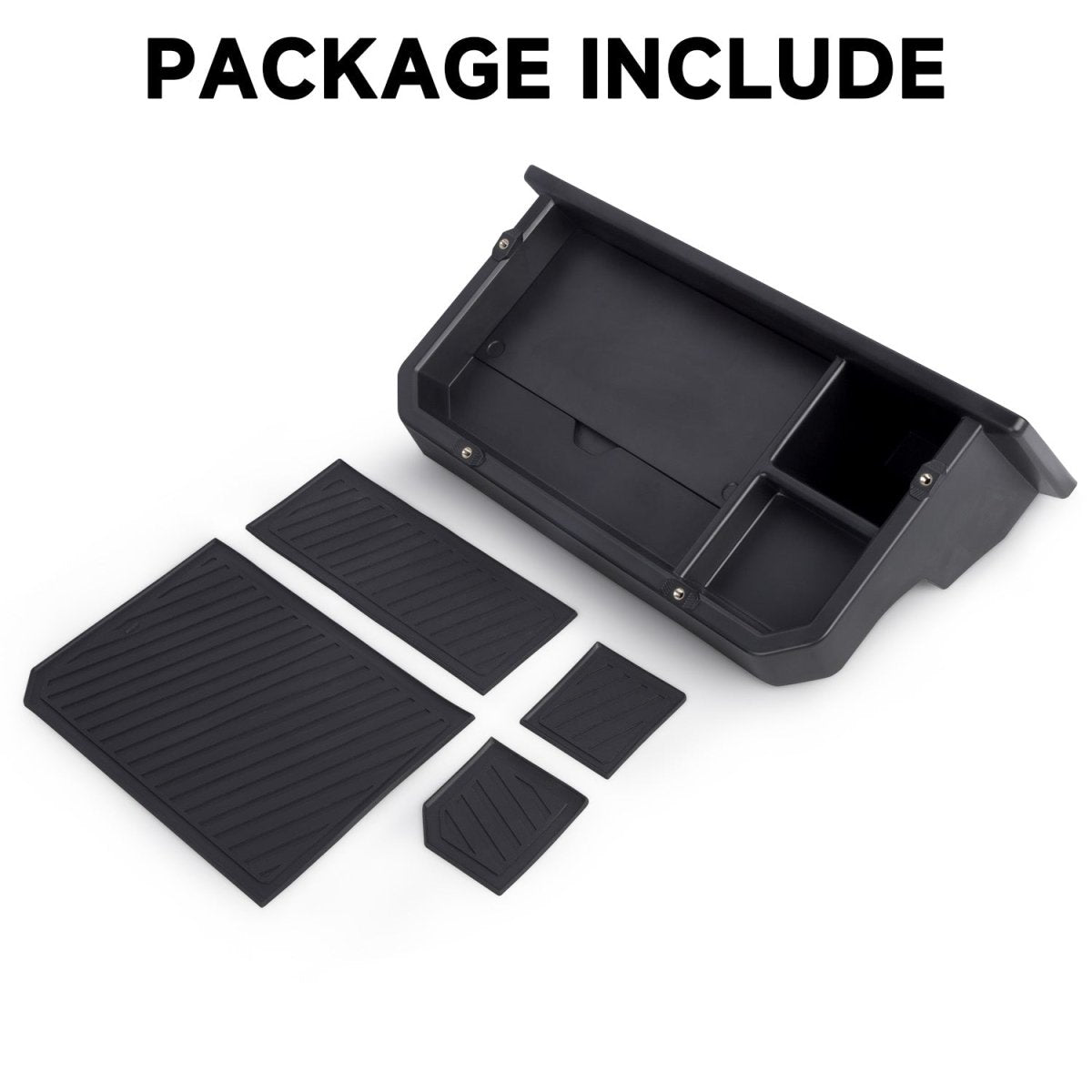 Center Console Behind Screen Storage Box for Cybertruck