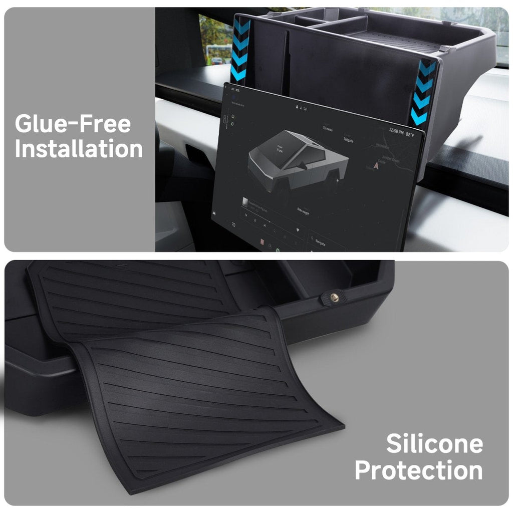 Center Console Behind Screen Storage Box for Cybertruck