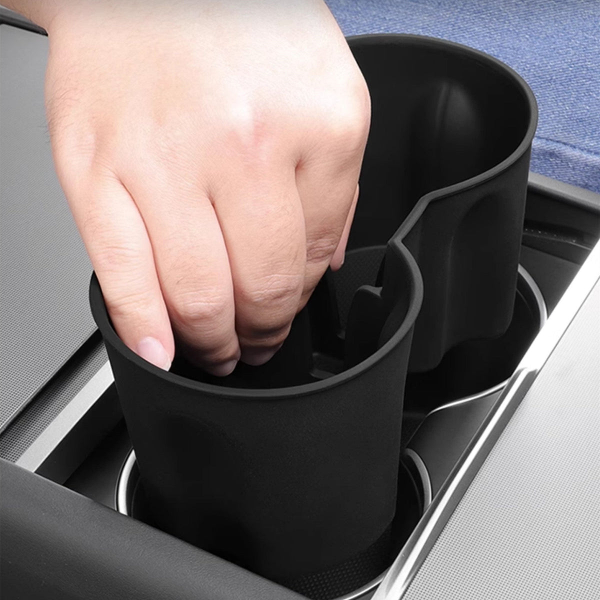 Center Console Cup Holder for Model Y Juniper & Model 3 Highland