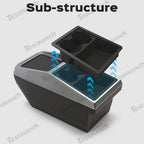 Center Console Floor Organizer for Cybertruck
