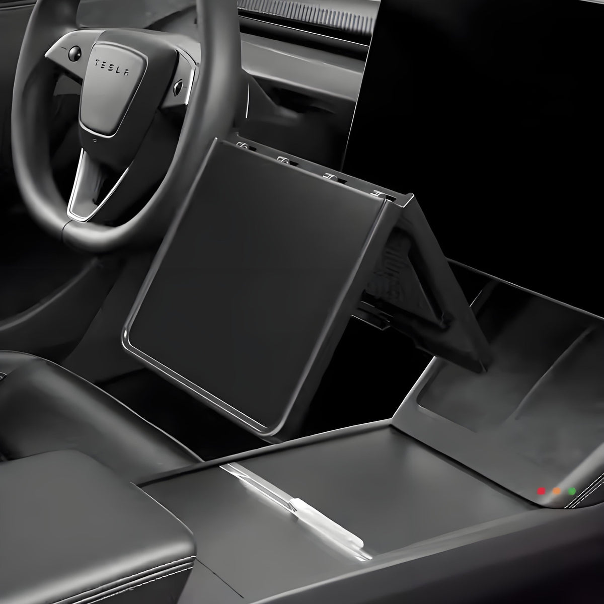 Center Console Folding Table for Model Y Juniper / Model 3 Highland