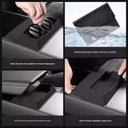 Center Console Glasses Tray for Model Y Juniper & Model 3 Highland | Miroken
