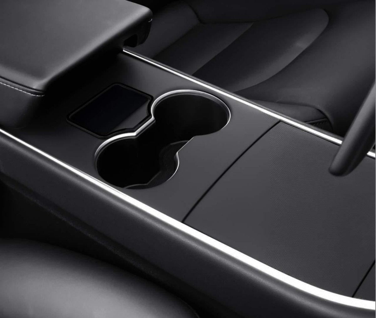 Center Console Key Card Holder For Tesla Model 3/Y (2017-2024)