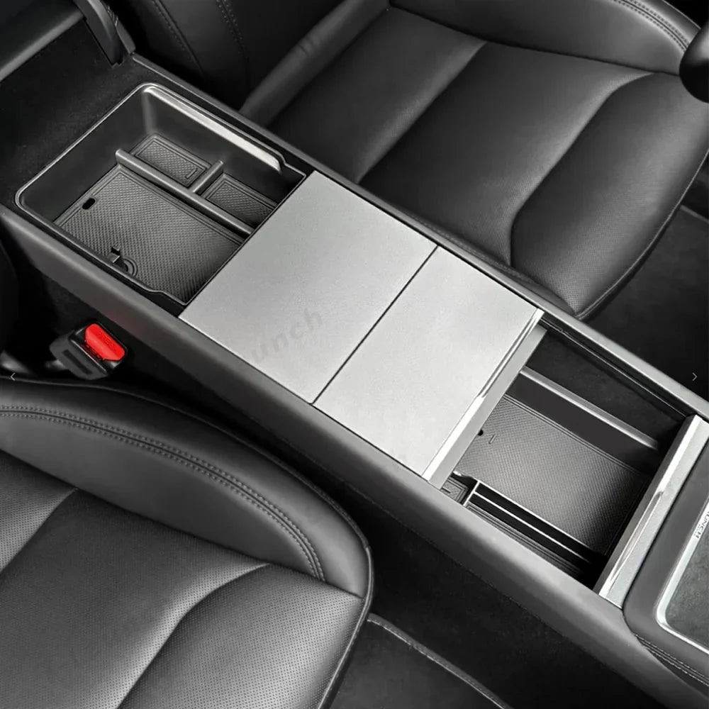 Center Console Organizer and Armrest Box for Tesla 2024+ Model 3 Highland
