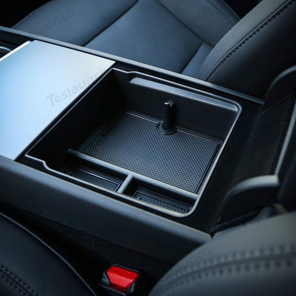 Center Console Organizer and Armrest Box for Tesla 2024+ Model 3 Highland