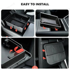 Center Console Organizer and Armrest Box for Tesla Model 3 Highland Standard 2025+