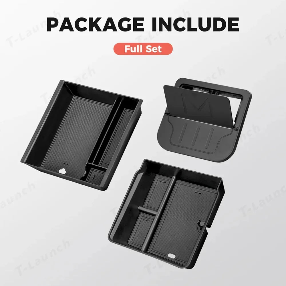 Center Console Organizer and Armrest Box for Tesla Model 3 Highland Standard 2025+