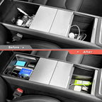 Center Console Organizer and Armrest Box for Tesla Model 3 Highland Standard 2025+