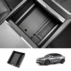 Center Console Organizer and Armrest Box for Tesla Model Y Juniper 2025+