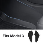 Center Console Side Anti-Kick Mat for Tesla Model 3/Y