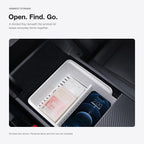 Center Console Storage Box for Model 3 Highland & Model Y Juniper | 3 Locations