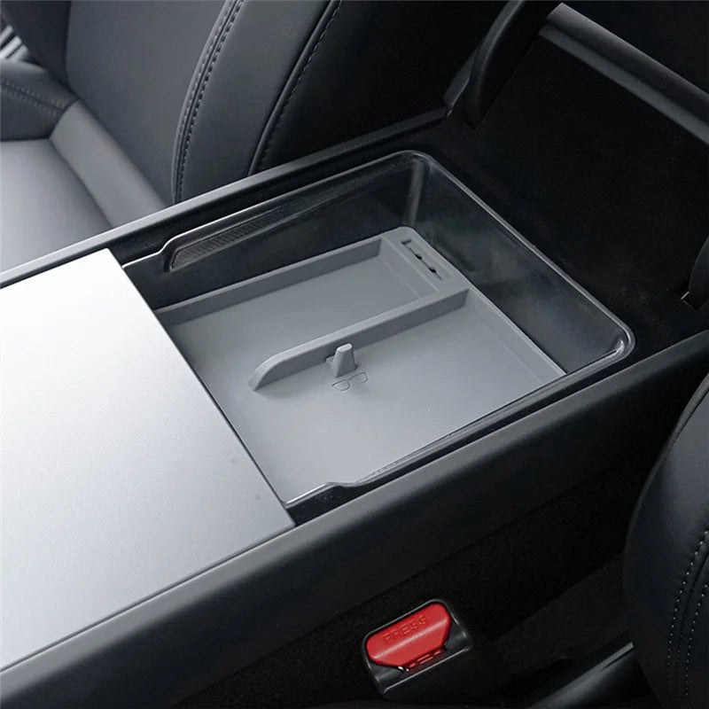 Center Console Storage Box Organizer for Tesla 2024+ Model 3 Highland