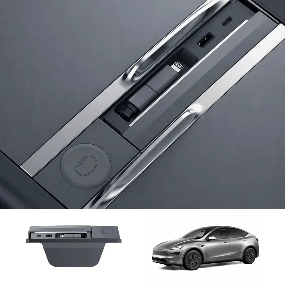 Center Console USB Hub Adapter for Tesla Model Y Juniper 2025+/ Model 3 Highland 2024+