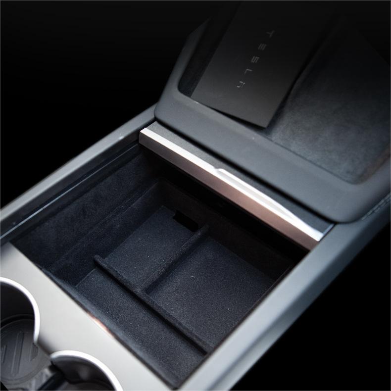 Center Front Storage Box for Model Y Juniper & Model 3 Highland | Miroken