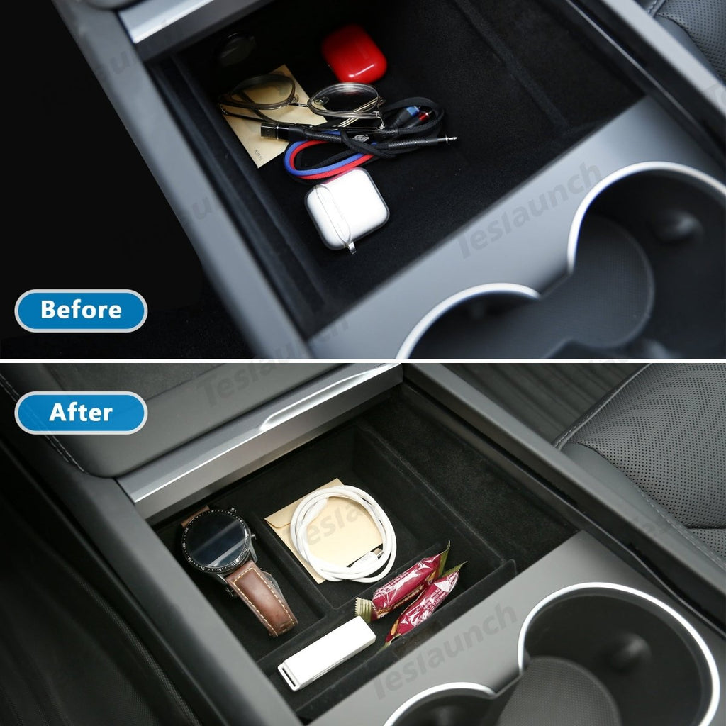 2024+ Model 3 Highland Center Front Storage Box for Tesla