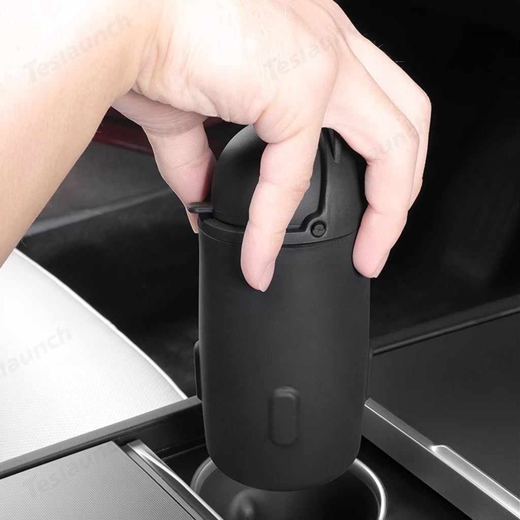 Central Control Silicone Trash Can For Tesla Model Y Juniper 2025+
