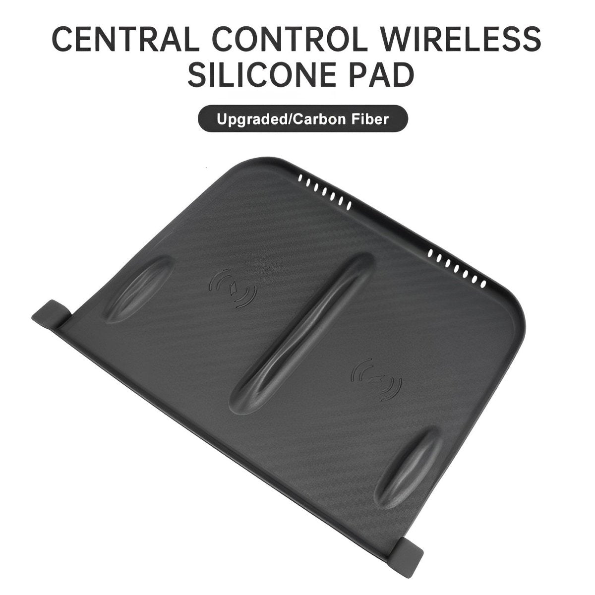 Central Control Wireless Charging Silicone Pad for Tesla Model Y/3