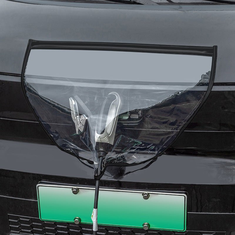 Charging Gun Cover EV Charger Charging Port Magnet Adsorption Waterproof Rainproof Cover For All Car