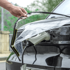Charging Gun Cover EV Charger Charging Port Magnet Adsorption Waterproof Rainproof Cover For All Car