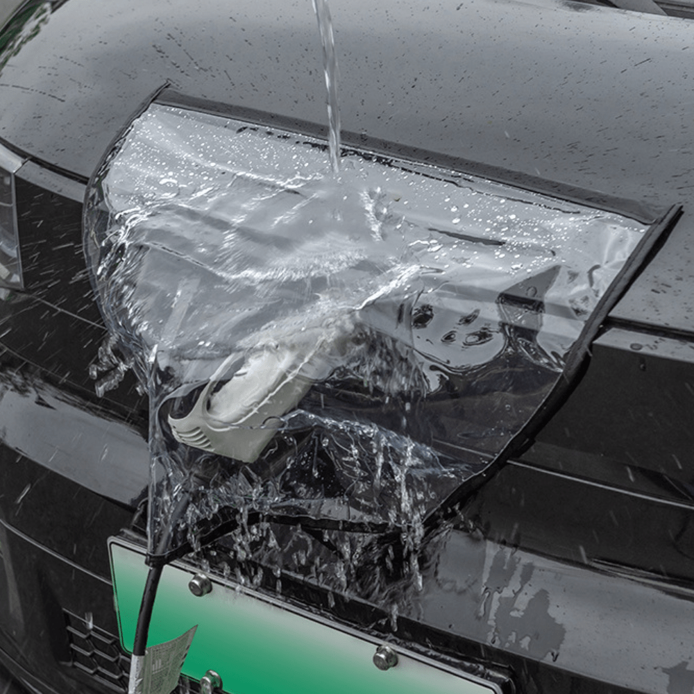 Charging Gun Cover EV Charger Charging Port Magnet Adsorption Waterproof Rainproof Cover For All Car