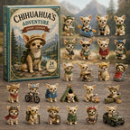 Chihuahua Advent Calendar 2026 - 24 Chihuahua Ornaments