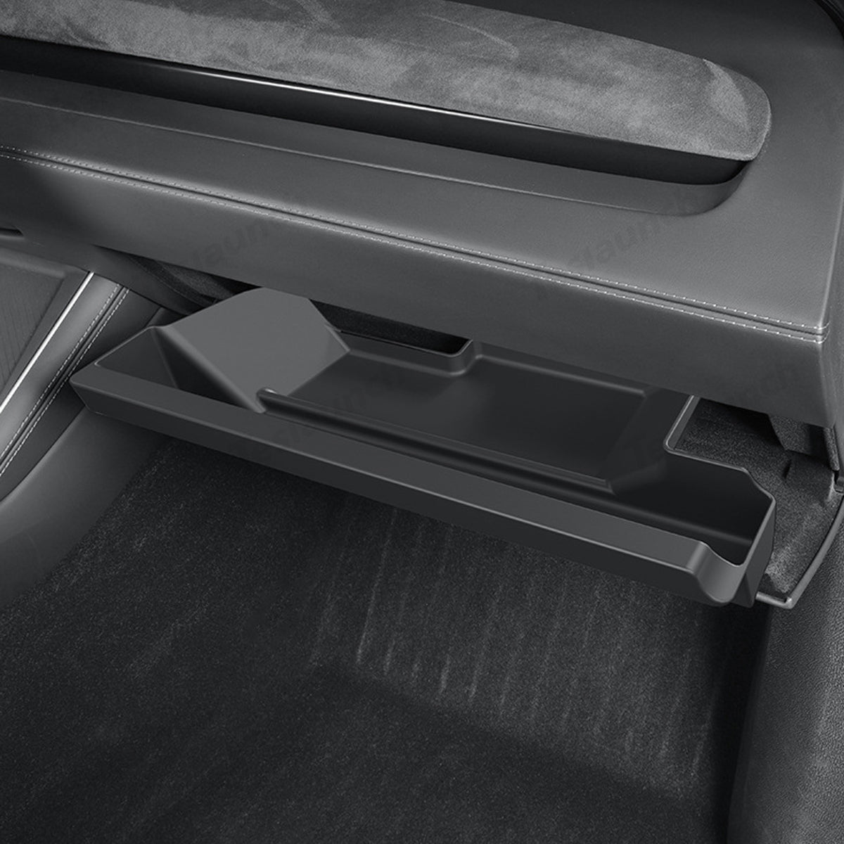 Co-pilot Glove Box TPE Storage Box For Tesla Model Y Juniper 2025+