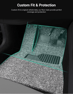 Coil Floor Mats for Tesla Model 3 Highland & Model Y Juniper