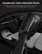 Coil Floor Mats for Tesla Model 3 Highland & Model Y Juniper
