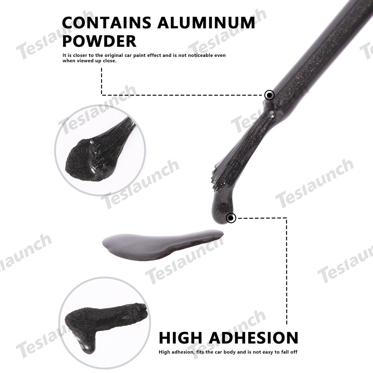 Color Paint Repair Pen for Tesla Model 3/Y/S/X - OEM Original Touch Up Paint Pen