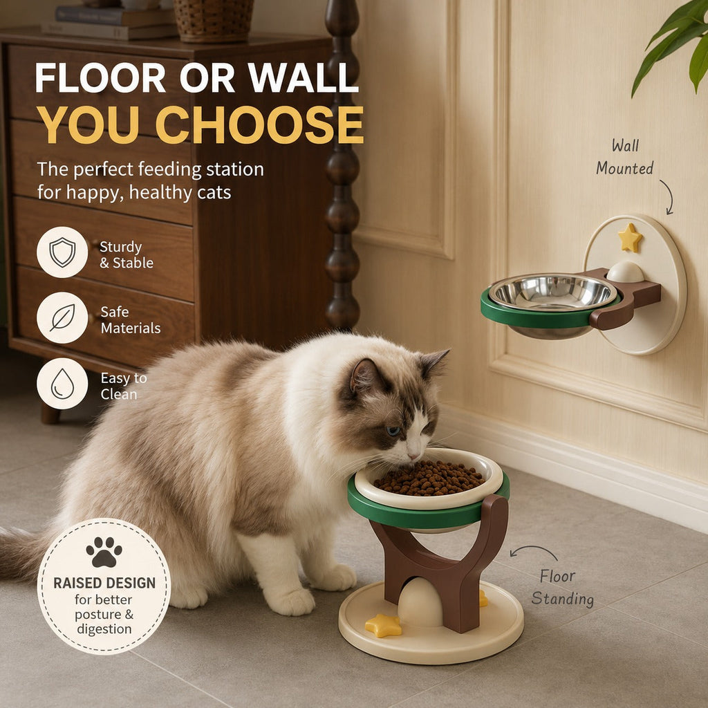 Fresh Bite Elevated Pet Bowl