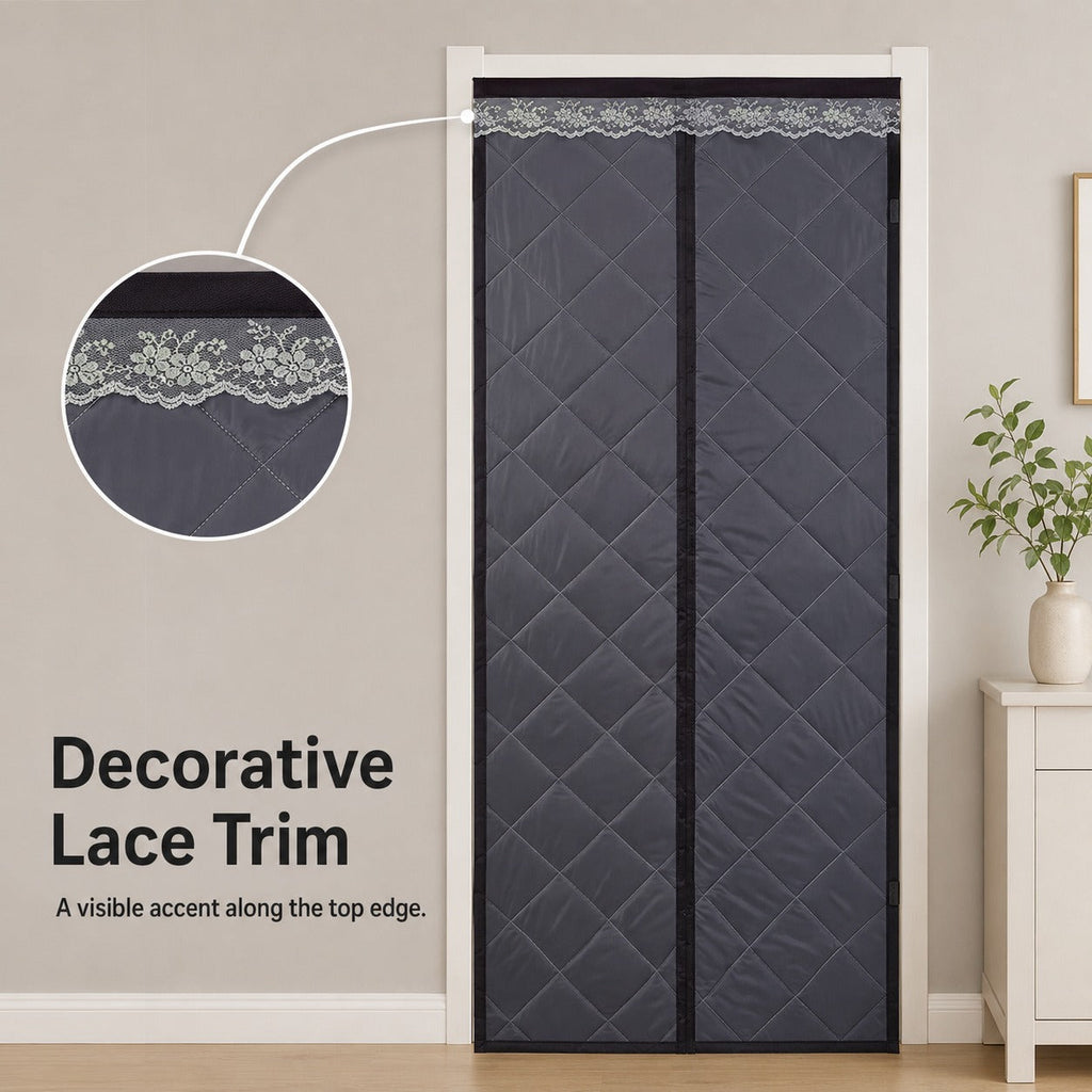 Windproof Magnetic Sound Insulation Door Curtain