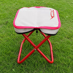 Space-Saving Lightweight Stainless Steel Foldable  Stool