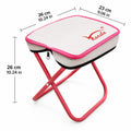 Space-Saving Lightweight Stainless Steel Foldable  Stool
